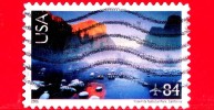 U.S. - USA - STATI UNITI - Usato - 2006 - Paesaggi - Parchi Nazionali - Yosemite Nat'l Park, CA - 84 - P. Aerea - 3a. 1961-… Usati