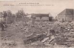 51 - Esternay -la Ferme Du Chateau Brulée Par Les Allemans - Esternay