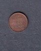 NETHERLANDS    5  CENT  1988  (KM # 202) - 1980-2001 : Beatrix