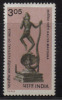 India MH 1982, 3.05r Festival Of India, Ancient Sculture, Bronze Idol, Snake, Reptile. - Nuovi