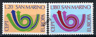 1973 - SAINT-MARIN - SAN MARINO - Sass. 878/79 - MNH - New Mint - - Nuevos