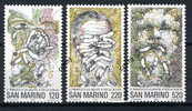 1980 - SAINT-MARIN - SAN MARINO - Sass. 1050/52 - MNH - New Mint - - Neufs