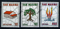 1981 - SAINT-MARIN - SAN MARINO - Sass. 1079/81 - MNH - New Mint - - Ungebraucht