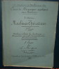 Ecole D'Application De L'artillerie Et Du Génie.Cours De Mécanique Appliquée Aux Machines.Machines Operatrices.152 Pages - Français