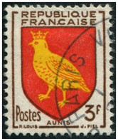 Pays : 189,06 (France : 4e République)  Yvert Et Tellier N° : 1004 (o) - 1941-66 Coat Of Arms And Heraldry