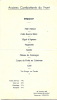 Menu/Banquet Anciens Combattants Du Front /Saint Aubin De Luigné/Maine Et Loire/Vigneron/ 1963       MENU20 - Menükarten