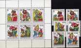 Märchen Rumpelstilzchen 1976  DDR 2187/2 Plus 6-Kleinbogen ** 6€ Prinzessin Die Gold Spinnt Fogli Sheetlet Bf Of Germany - Postzegelboekjes