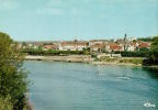 CPM  BONNIERES   Vue De La Ville Avec La Piscine - Bonnieres Sur Seine