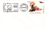 IULIU POPPER, 1993, METER MARK ON COVER, ROMANIA - Erforscher