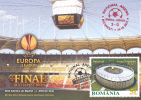 EUROPA LEAGUE FINAL, 2012, CM. MAXI CARD CARTES MAXIMUM, ROMANIA - UEFA European Championship