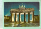 BERLIN Allemagne Porte De Brandebourg De Nuit - Brandenburger Tor - Brandenburg Gate (voir Détails Scan) MEE331 - Brandenburger Deur