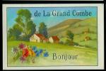 30 Gard - Cpsm Carte Fantaisie La GRAND-COMBE, Bonjour Souvenir De ..... (trois Cartes Differentes) - La Grand-Combe