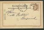 AUSTRIAN OCCUPATION  STATIONARY CARD DYMOW--LEIPNIK  14.01.1892. - ...-1860 Prefilatelia