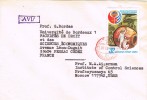 Carta Aerea MOSCU (Rusia) 1980 A Francia - Storia Postale