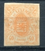 Luxembourg 1859-4 Sc 12 MH CV $1200 Coat Of Arms - 1859-1880 Armarios