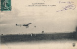 ( CPA AVIONS  )  LYON - AVIATION  /  MOLON ( Monoplan BLÉRIOT ) Au 4e Pylone  - - Demonstraties