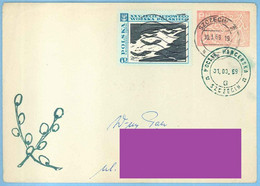 PIONEERS: POLAND / POLSKA - POCZTA HARCERSKA - SZCZECIN 30 / 31.3.1969 - Lettres & Documents