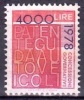 1978 - MARCA DA BOLLO PER  " PATENTE DI GUIDA " _  Lire 4.000 - Steuermarken