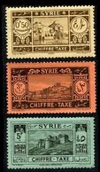 Syrie Taxe 32 ,35,36* - Segnatasse