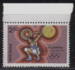 India MNH 1984, 2.50 Weightlifting, Olympic Games, Sport - Neufs