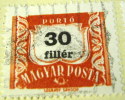 Hungary 1958 Postage Due 30f - Used - Segnatasse