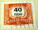 Hungary 1958 Postage Due 40f - Used - Impuestos