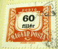 Hungary 1958 Postage Due 60f - Used - Strafport