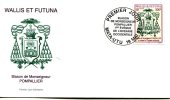 Wallis Et Futuna   FDC   Enveloppe Premier Jour   Blason De Monseigneur Pompallier    19 Mai.02 - FDC