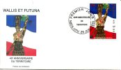 Wallis Et Futuna   FDC   Enveloppe Premier Jour   Anniversaire Du Territoire  29 Juil.01 - FDC