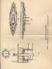 Original Patentschrift - G. Van Hoose In Tuscaloosa , 1900 , Drehturm Für Kriegsschiffe , Battleship !!! - Schiffe