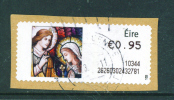 IRLAND/IRELAND  -  ATM Label Used On Paper As Scan - Automatenmarken (Frama)