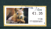 IRLAND/IRELAND  -  ATM Label Used On Paper As Scan - Automatenmarken (Frama)