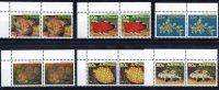 Australia 1984-1986 Marine Life 6 Values MNH Pairs Anglerfish, Handfish, Sea-dragon, Velvet Fish, Pineapple Fish, Goby - - Neufs