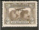 AUSTRALIA 1931 6d SG 139 MOUNTED MINT Cat £21 - Ungebraucht