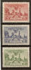 AUSTRALIA 1936 SOUTH AUSTRALIA CENTENARY SET SG 161/163 VERY LIGHTLY MOUNTED MINT Cat £32 - Mint Stamps