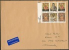 Czeslaw Slania. Sweden 1999. Envelope Sent To Denmark. Michel 1748-51. Signed. - Covers & Documents