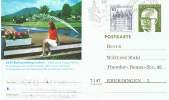 L-FLOR85 - ALLEMAGNE Entier Postal De Bad Lauterberg -  Thèmes Flore Thermalisme - Illustrated Postcards - Used