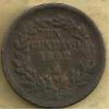 MEXICO 1 CENTAVO  WREATH  FRONT EAGLE EMBLEM BACK 1892 F KM? READ DESCRIPTION CAREFULLY !!! - México