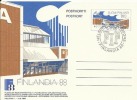 FINLANDIA 88 - FILATELIAN MAAILMANNÄYTTELY - EXPOSITION PHILATELIQUE MONDIALE - Postal Stationery