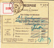 1941 - COUPON De RECEPISSE De LETTRE RECOMMANDEE De ZIGUINCHOR (SENEGAL) - Storia Postale