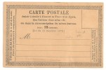 Lettre - CARTE POSTALE PRECURSEUR - Pour Utilisatiion En PORT LOCAL Neuve - Vorläufer