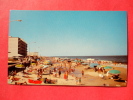 Rehoboth Beach De---  Beach Scene Early Chrome   === ===    === = = Ref  566 - Andere & Zonder Classificatie