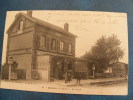 CPA.....BARLIN..LA GARE..ECRITE 1915 - Barlin