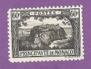MONACO TIMBRE N° 59 NEUF SANS CHARNIERE LE ROCHER - Unused Stamps
