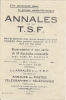 1926 Pub Encyclopedie   " ANNALES De La T. S. F. "   Avec Bulletin Souscription Et Bulletin Commande - Sonstige & Ohne Zuordnung