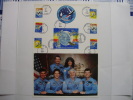 USA 1481/8, Erfolge D. Raumfahrt, Auf Fotogr. D. Discovery-Besatzung Und Stempel Von Houston, Edwards, Kennedy-Space-C. - Cartas & Documentos
