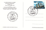 CRISTOPHER COLOUMB, RED CROSS, 1992, POST CARD OBLITERATION FDC, USA - Christophe Colomb