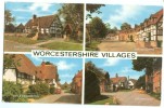 UK, Worcestershire Villages, 1969 Used Postcard [10170] - Otros & Sin Clasificación