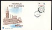 Great Britain 1977 Commonwealth Heads Of Government Meeting Unaddressed STUART FDC - 1971-1980 Decimal Issues