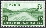 Italian East Africa 1938 25c MH  SG 7 - Italian Eastern Africa